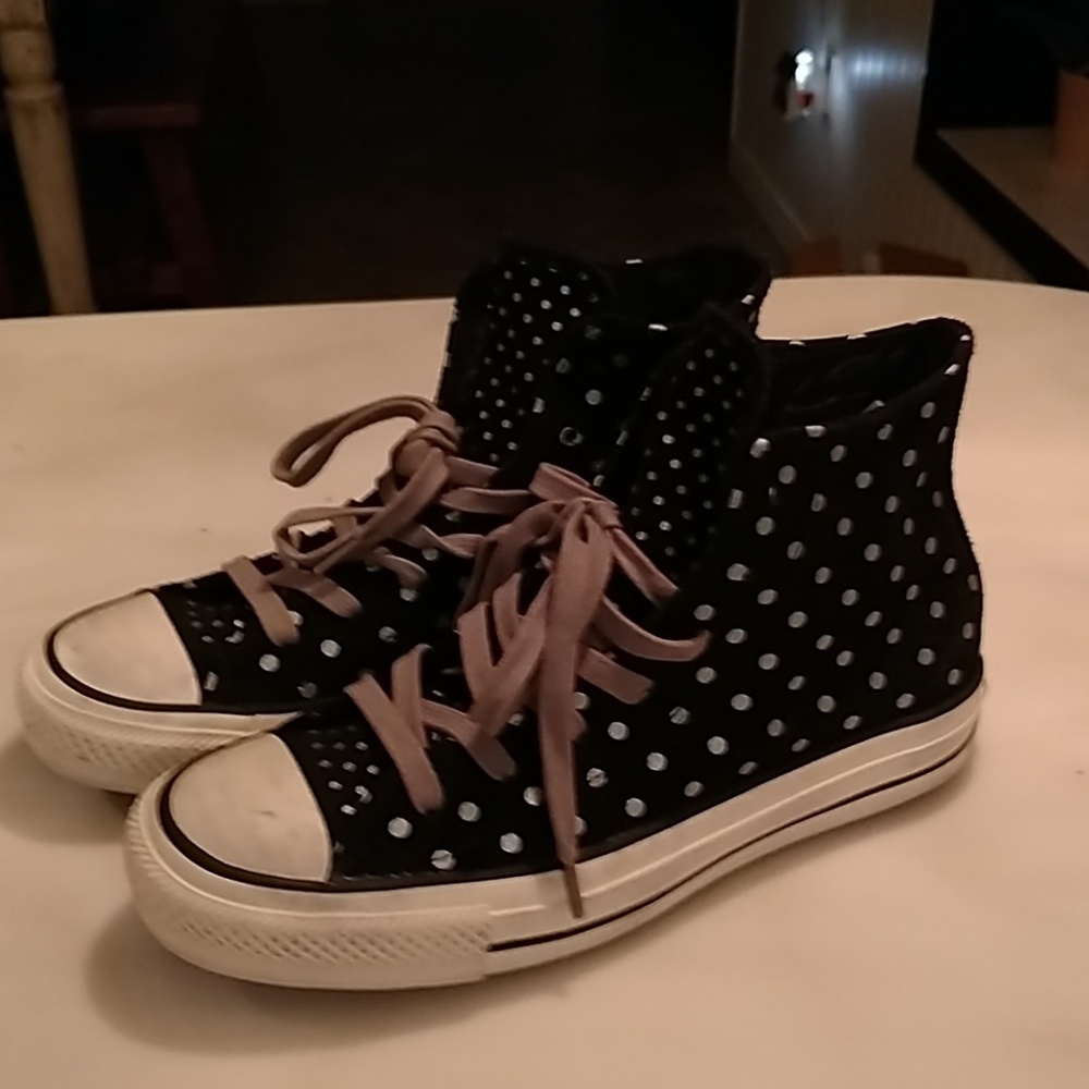 Black converse all-star high top